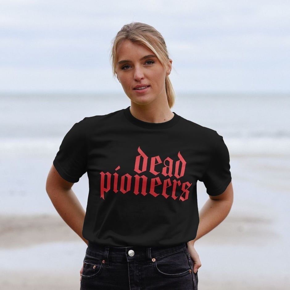 Dead Pioneers Classic Typeface T - Red