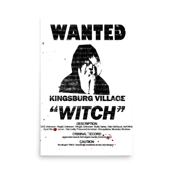 WANTED POSTER 24 X 36 Poster