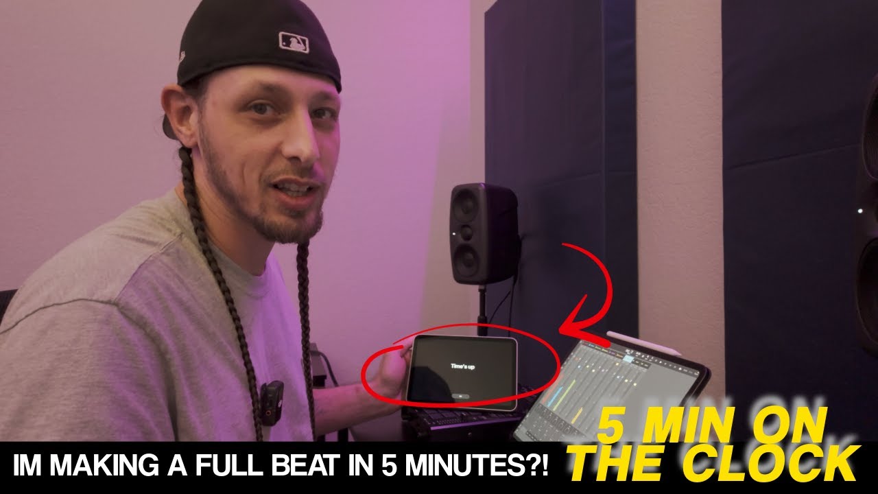 THIS BEAT MADE ME SWEAT THROUGH MY SHIRT - 5 MIN ON THE CLOCK W/ LOOPINIII