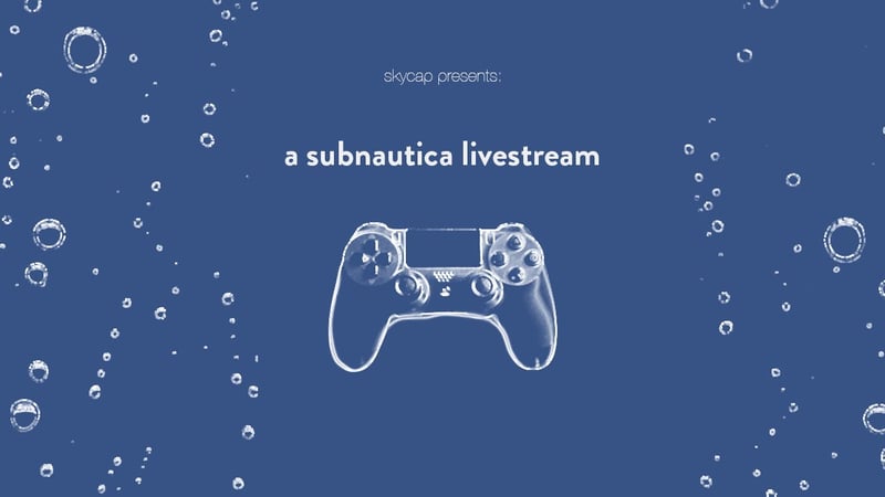 Subnautica playthrough followed by making music!