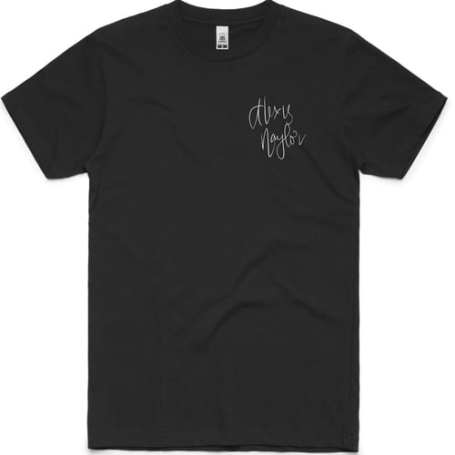 Sophia Emily Art Designed Black T-Shirt