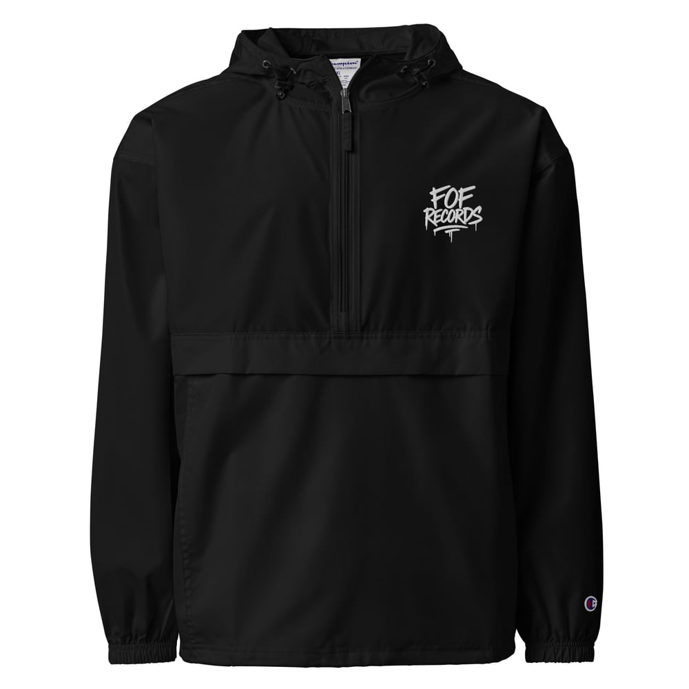 FOF Records® Embroidered Champion Packable Jacket