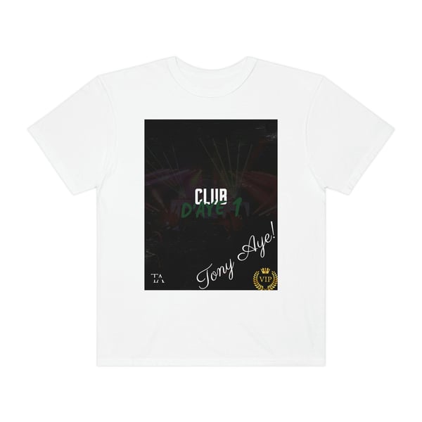 CLUB D'AYE 1 Unisex Garment-Dyed T-shirt image