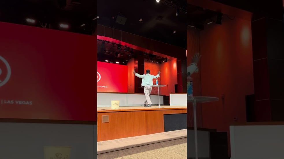 03/09/25 Robert Hawkins sings & TESTIMONY from drug addiction at @CelebrateRecoveryOfficial