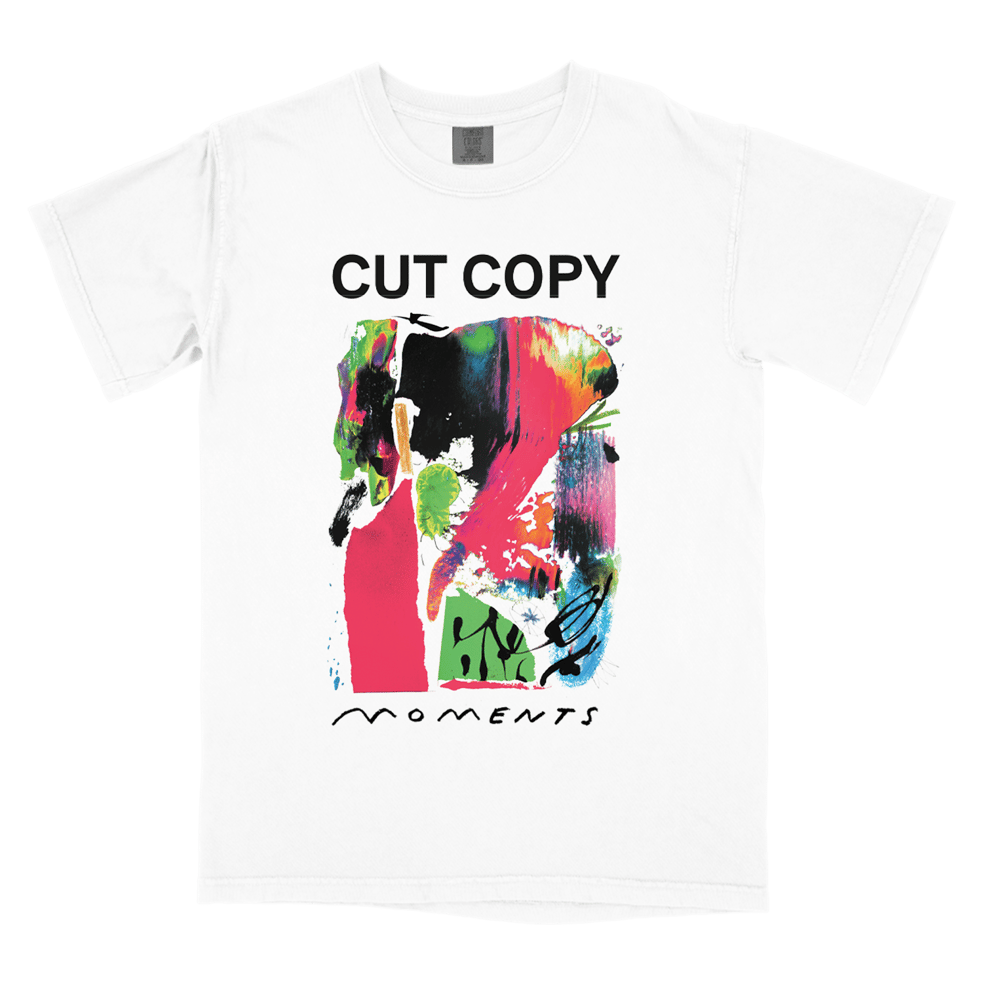 Cut Copy - Moments T-Shirt White