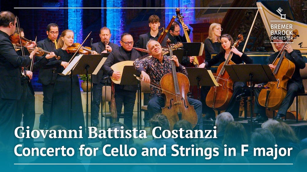 Giovanni Battista Costanzi: Concerto for Violoncello and Strings in F major