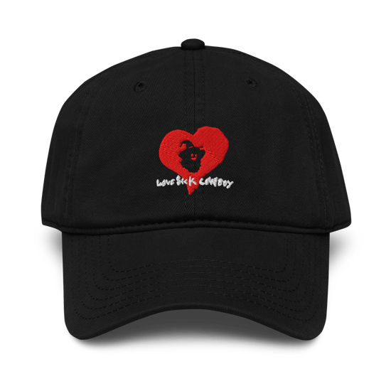 HEARTED Garment washed baseball cap