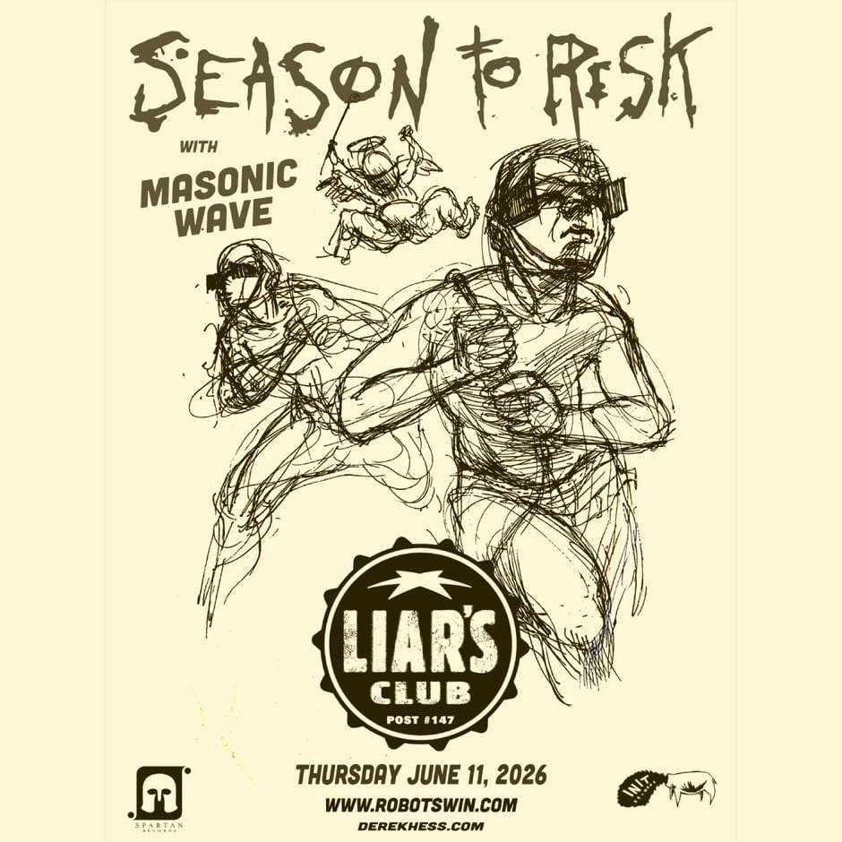 Season to Risk at Liar's Club w/ Masonic Wave