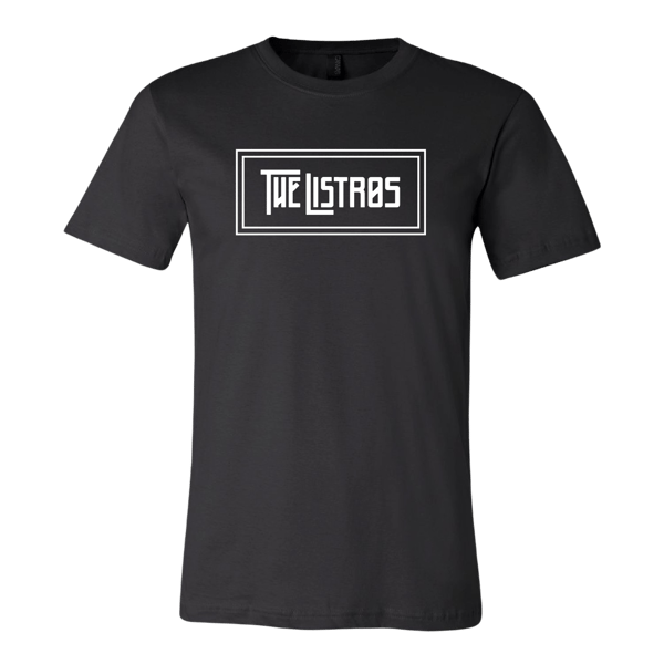 The Listros LOGO (WHITE) UNISEX BAND TEE image