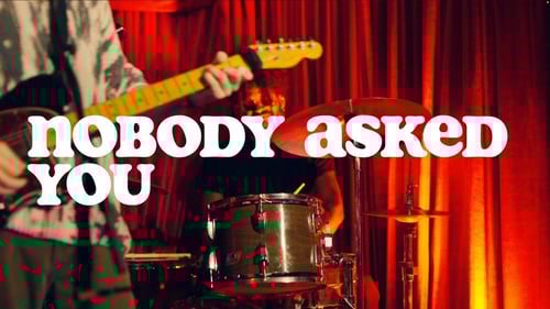 Filthy Casual - nobody asked you (Live)