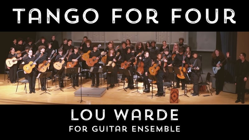 Tango for Four – Lou Warde (for Guitar Ensemble)