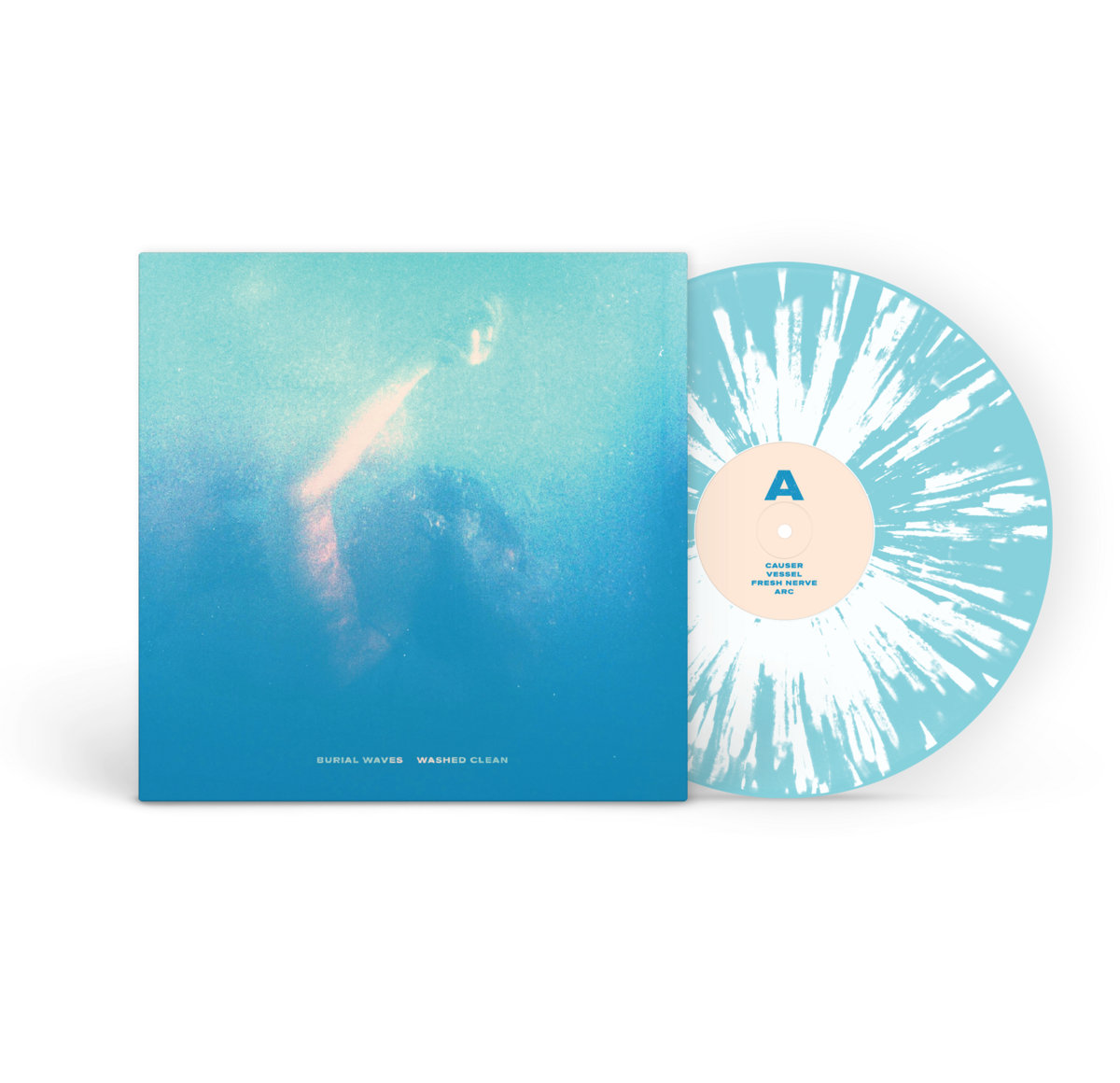Washed Clean - Limited Edition Blue/White Splatter 12" Vinyl
