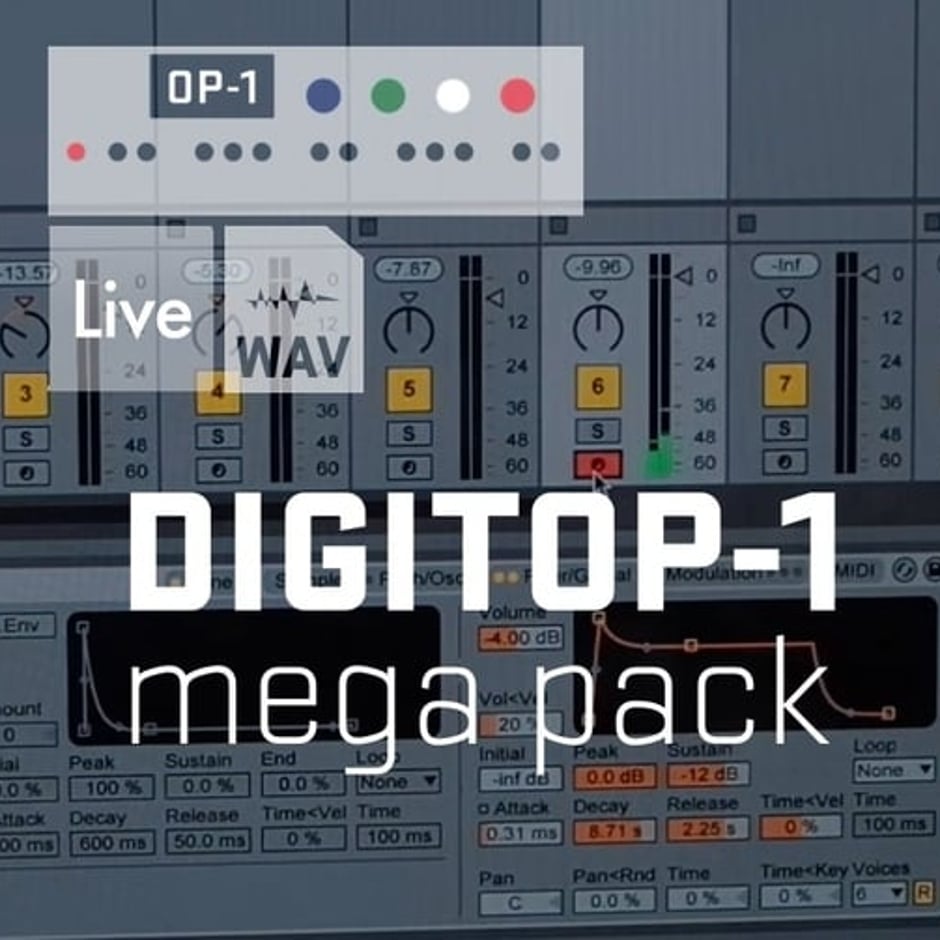 OP-1 Ableton Megapack "Digitop-1"
