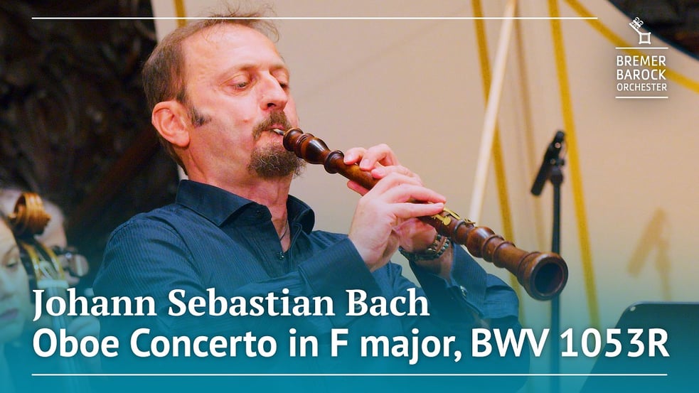 J. S. Bach: Oboe Concerto in F major, BWV 1053R – Fabio D’Onofrio