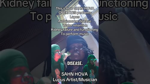 LUPUS Warrior — SAHN HOVA #Lupus #lupuswarrior #autoimmunedisease #waterretention #operatingsystem