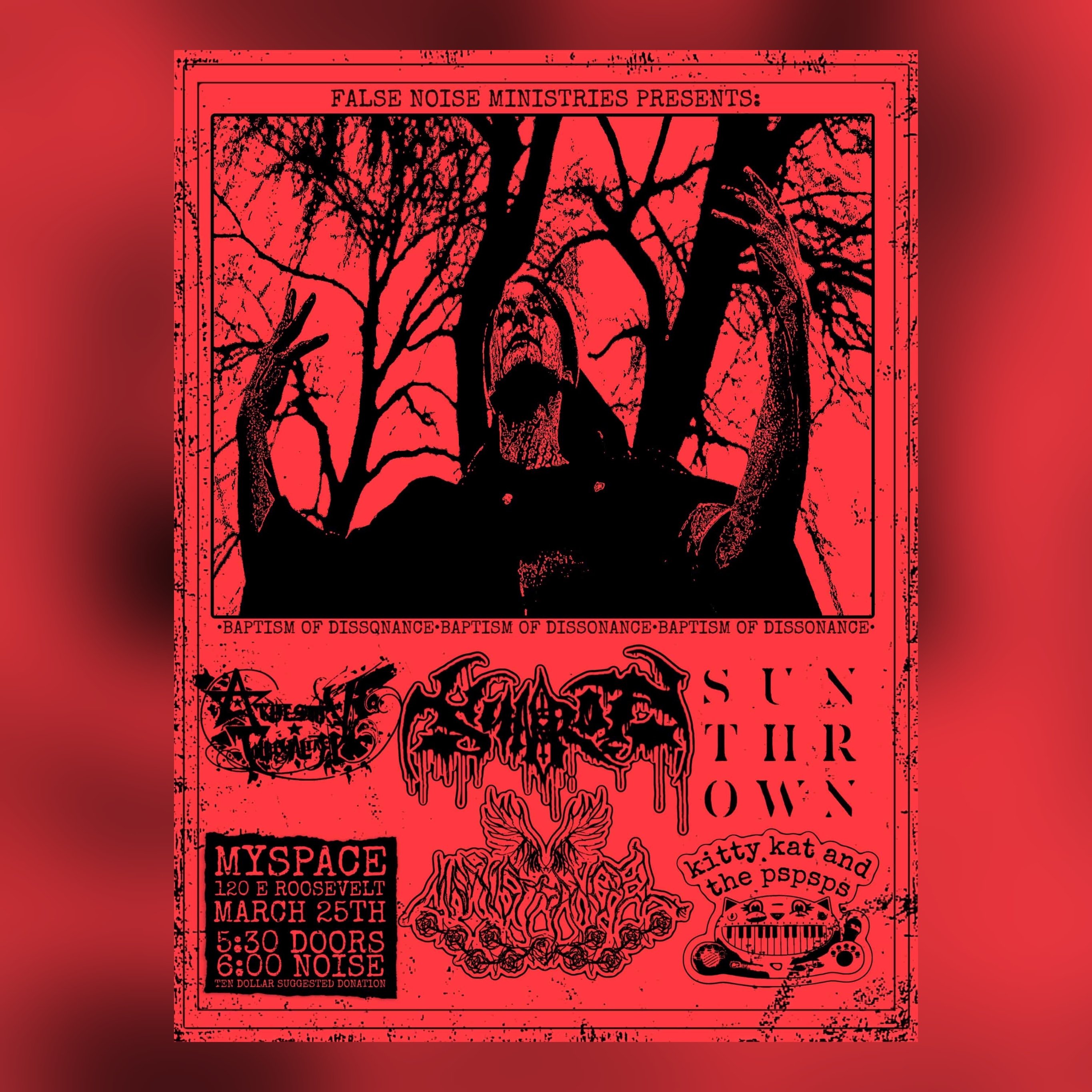 The Baptism of Dissonance at Myspace