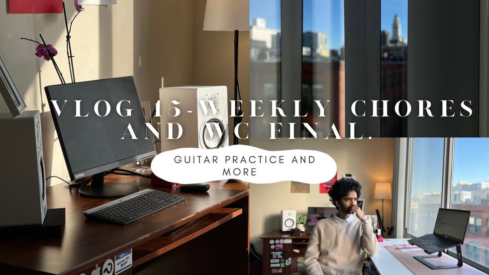 VLOG 15 - Weekly Chores, World Cup Final, Guitars and More.