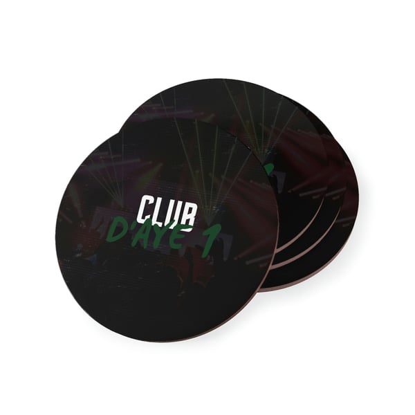 CLUB D'AYE 1 Coasters image