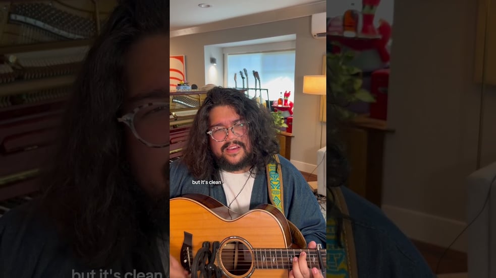 cherry wine by @hozier but i put a medieval torture device on my guitar #shorts #hozier