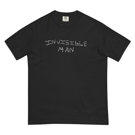 Invisible Man Unisex garment-dyed heavyweight t-shirt