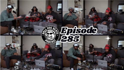 Ball Hog Beats Podcast Episode 285 | MPC SAMPLE BEATMAKING