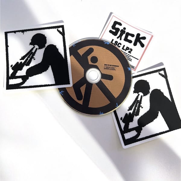 SICK TO MY STOMACH * CARDBOARD SLIP CASE CD image