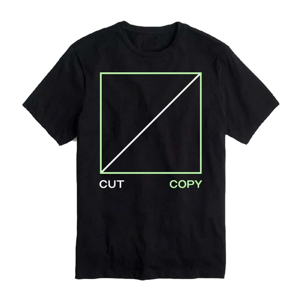 Cut Copy – Freeze, Melt Black T-Shirt