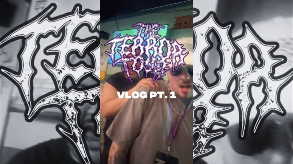 The Terror Tour Vlog Part 1