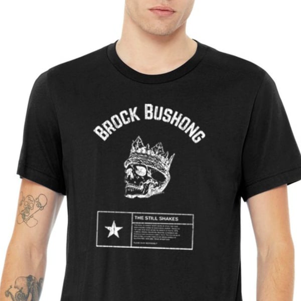 Brock Bushong Black "Skull" T-Shirt (Unisex) image