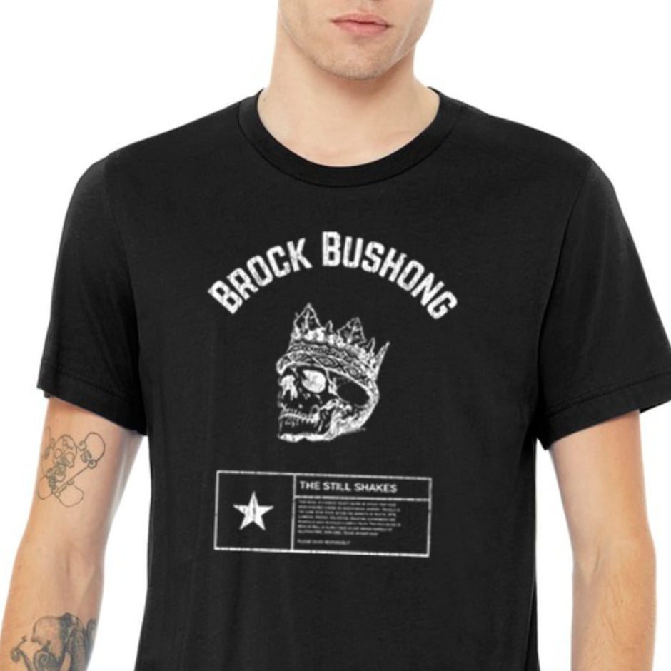 Brock Bushong Black "Skull" T-Shirt (Unisex)