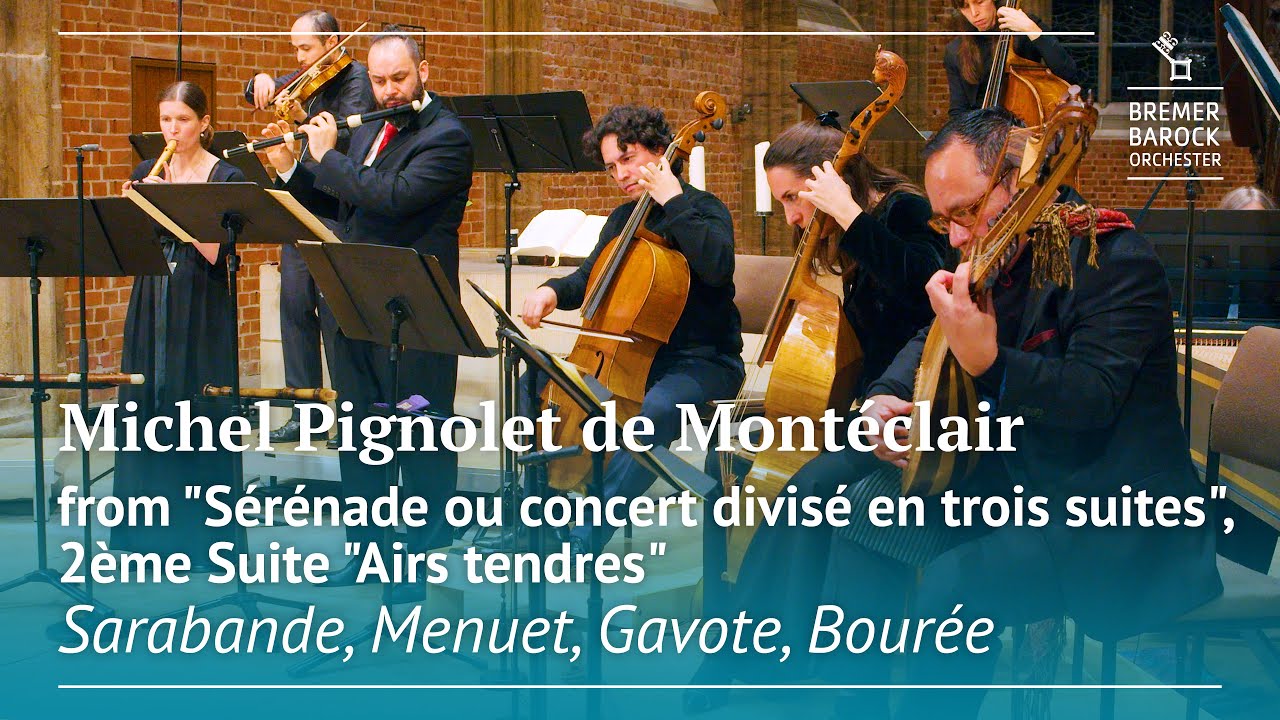 M. P. Montéclair: from "Sérénade ou concert divisé en trois suites", Dances
