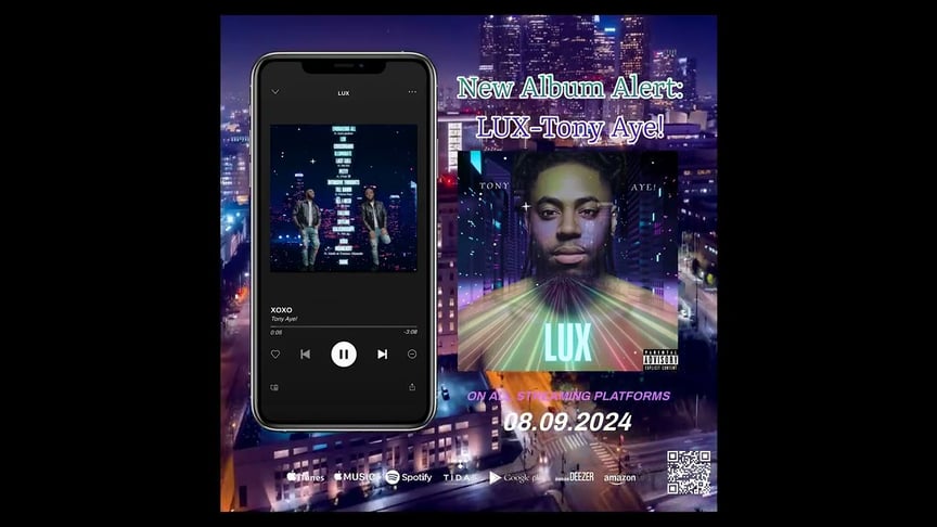 LUX - Tony Aye! Album Announcement