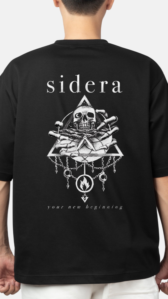 Sidera - Gone T-shirt - Comfort Colors Black