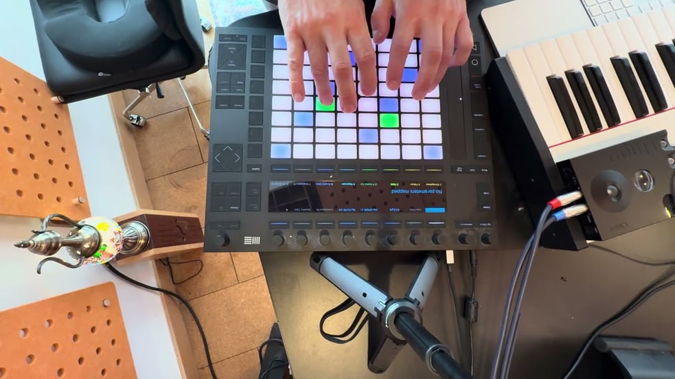 Ableton Push 2 Improvisation.