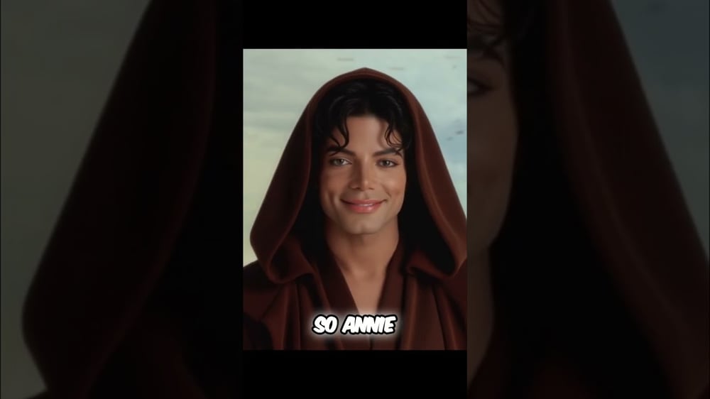 Anakin's Hilarious Star Wars Michael Jackson Mashup #shorts