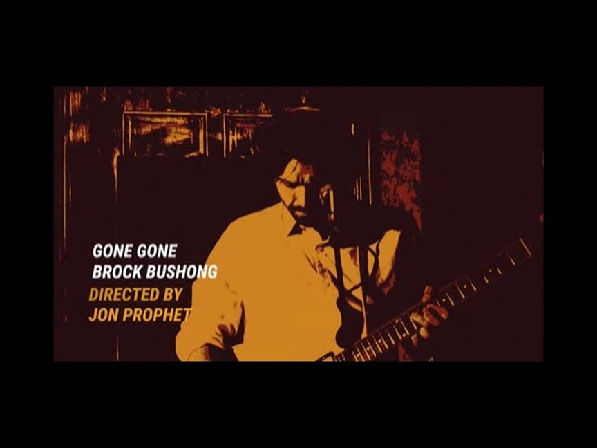 Brock Bushong - Gone Gone [Official Video - Live at Smilin' Castle Studio]