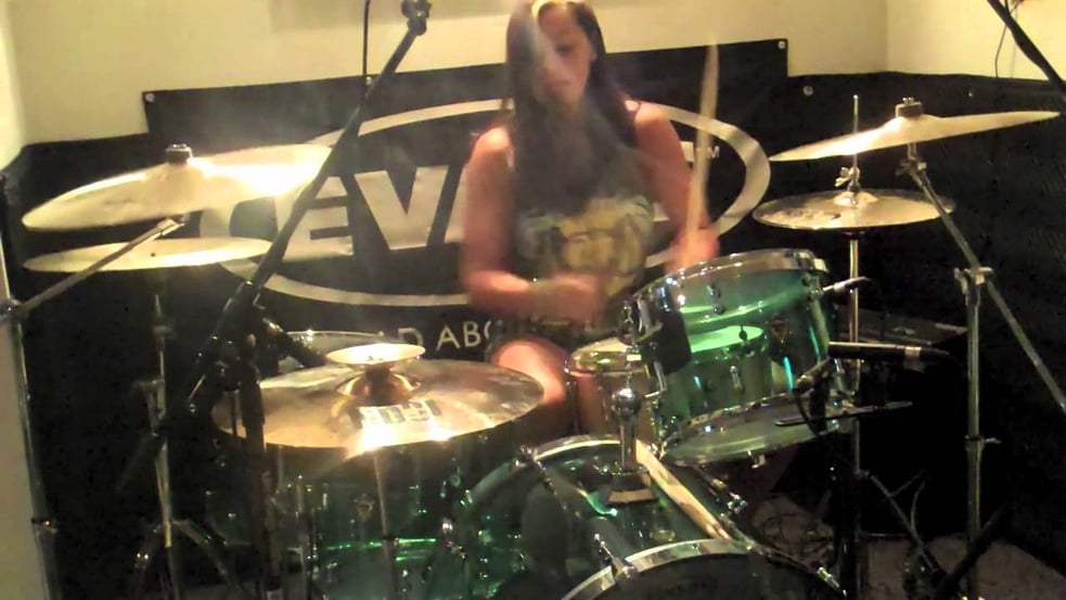 Confide - Delete, Repeat (drum cover by Brittany Maccarello)