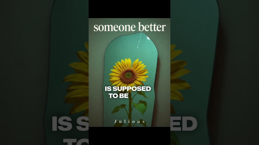 Someone better - Julious (When you deserve better even though you don’t think so)