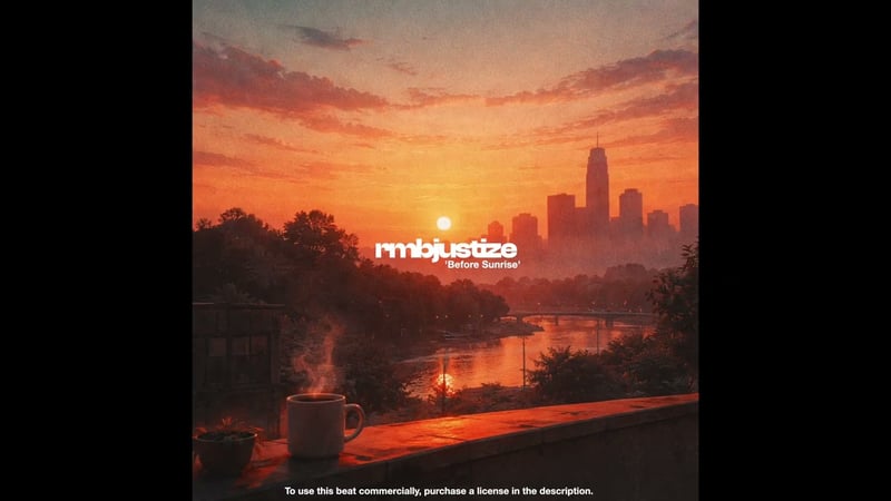 Before Sunrise 🌅 | Soulful Chillhop Jazz Rap Beat | 87 BPM | Db Minor