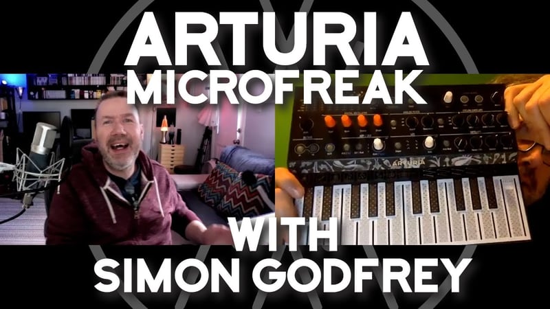 Arturia Microfreak with Simon Godfrey from Tribe Of Names