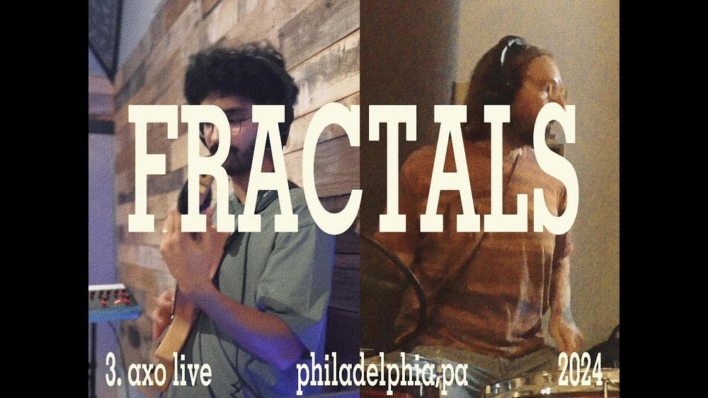 FRACTALS ft. Erik Scattareggia | LIVE @OxfordRecordingStudio
