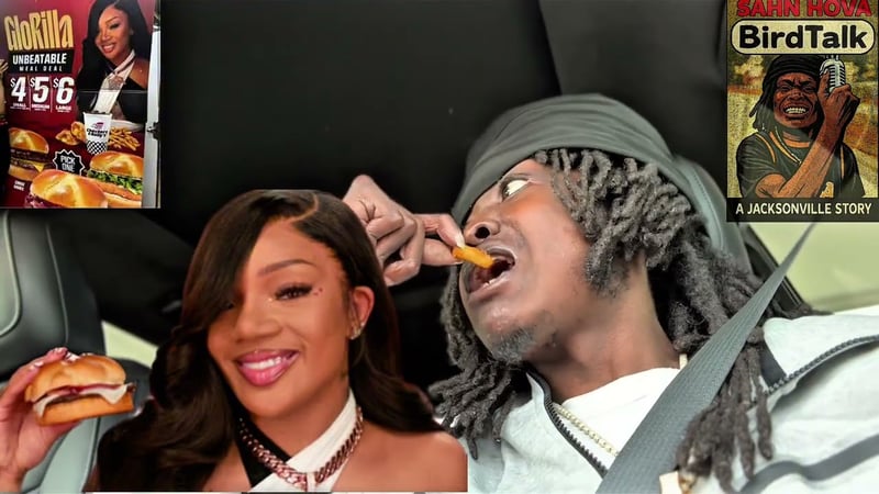 GloRilla FT. SAHN HOVA - Checkers Chicken Bites And Fries Box (REVIEW)