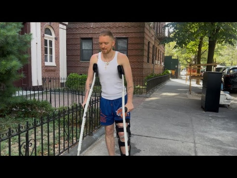 First Full Walk Since Surgery