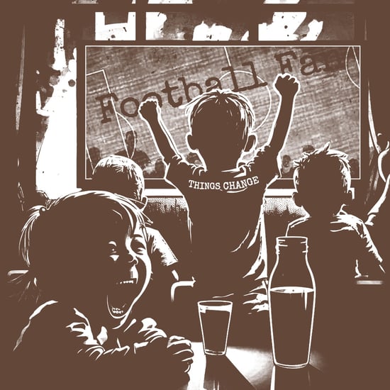 Football Fan (Braun-Weiß Edition)