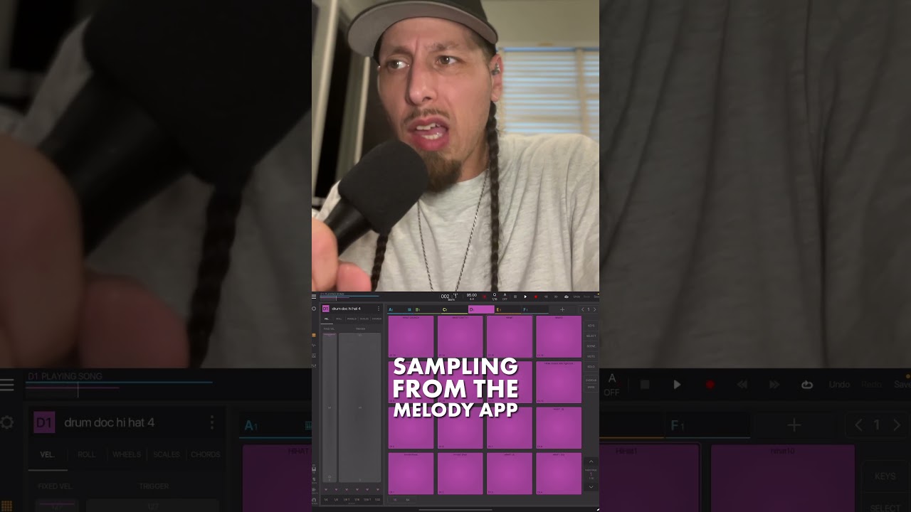 🎶 Melody App Sample Flip Into a Smooth R&B Beat | Loopin III