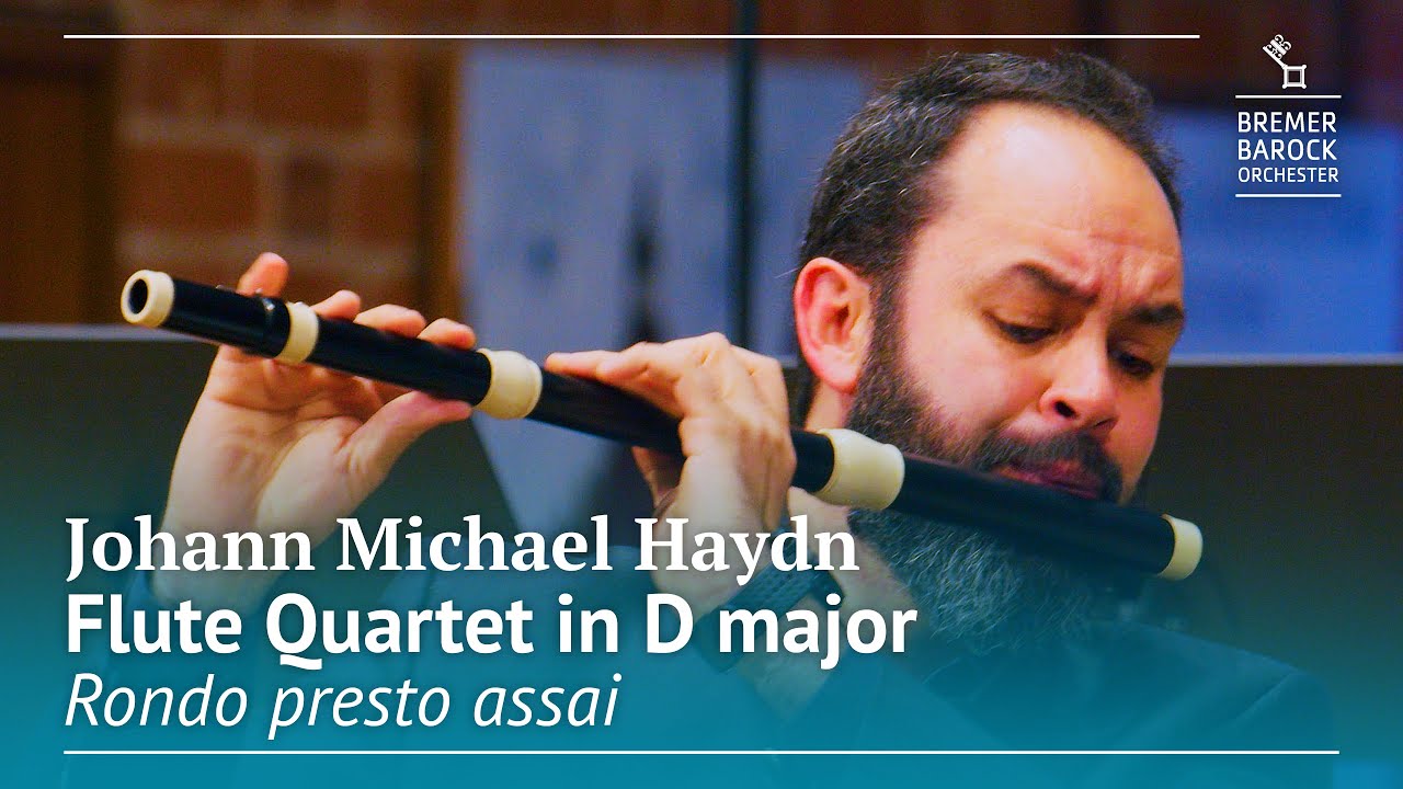 Johann Michael Haydn: Flute Quartet in D major, P 117, Rondo presto assai