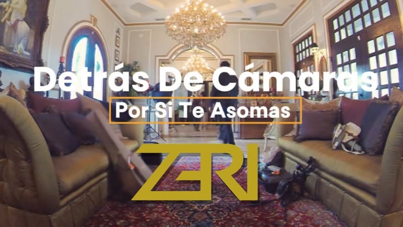 Detrás De Cámaras "Por Si Te Asomas" -ZERI