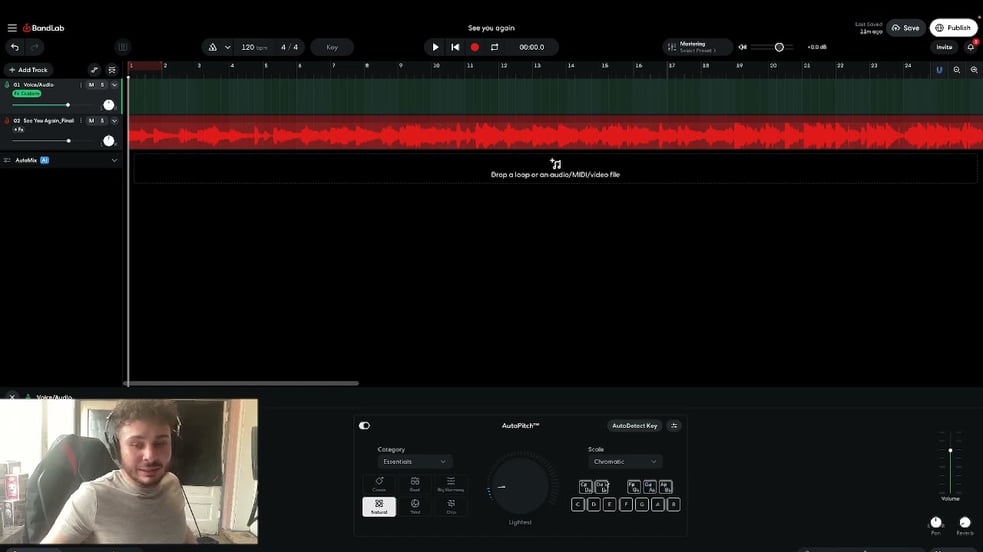 Finishing My New Song “See You Again”… Then My Brother Walks In 😂 | Behind The Scenes