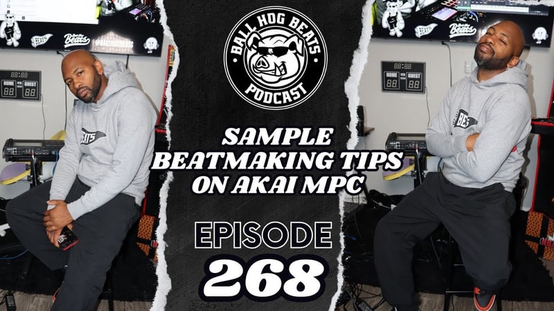 Ball Hog Beats Podcast Episode 268 | (Akai MPC LIVE II Sample Beat Making)