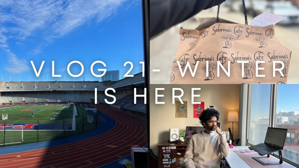 VLOG 21 - Winter Activities and More